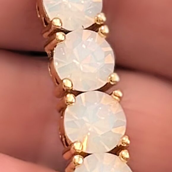 Park Lane Opal Impression Tennis Bracelet New - Picture 5 of 5